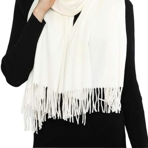 Women Fall Winter Pashmina Shawl - Picture 2 of 2